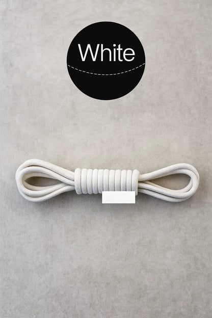 Leather Shoe Laces | Round Waxed Laces | Novara Shop