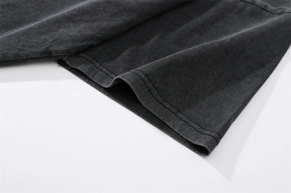 Devil Print Washed T-shirt Men Novara Shop Devil Print Washed T-shirt Men  Novara Shop  Devil Print Washed T-shirt Men