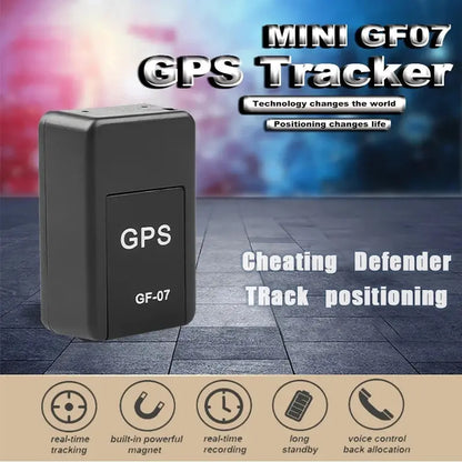 GPS Positioner GF-07 Accurate and Convenient Small Positioner Easy to Install in Car Vehicles Remote and Accurate Positioning Mo Novara Shop   Novara Shop