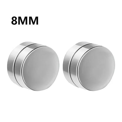 1Pairs Crystal Strong Magnetic Ear Stud Clip Earrings for My Novara Shop   Novara Shop