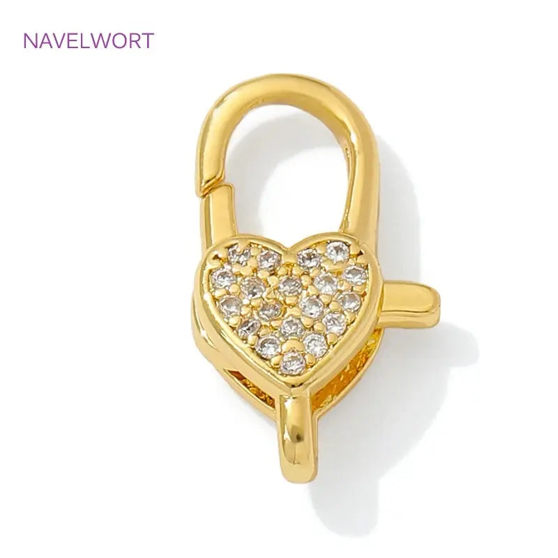 Gold Lobster Clasps | Zircon Lobster Clasp | Novara Shop