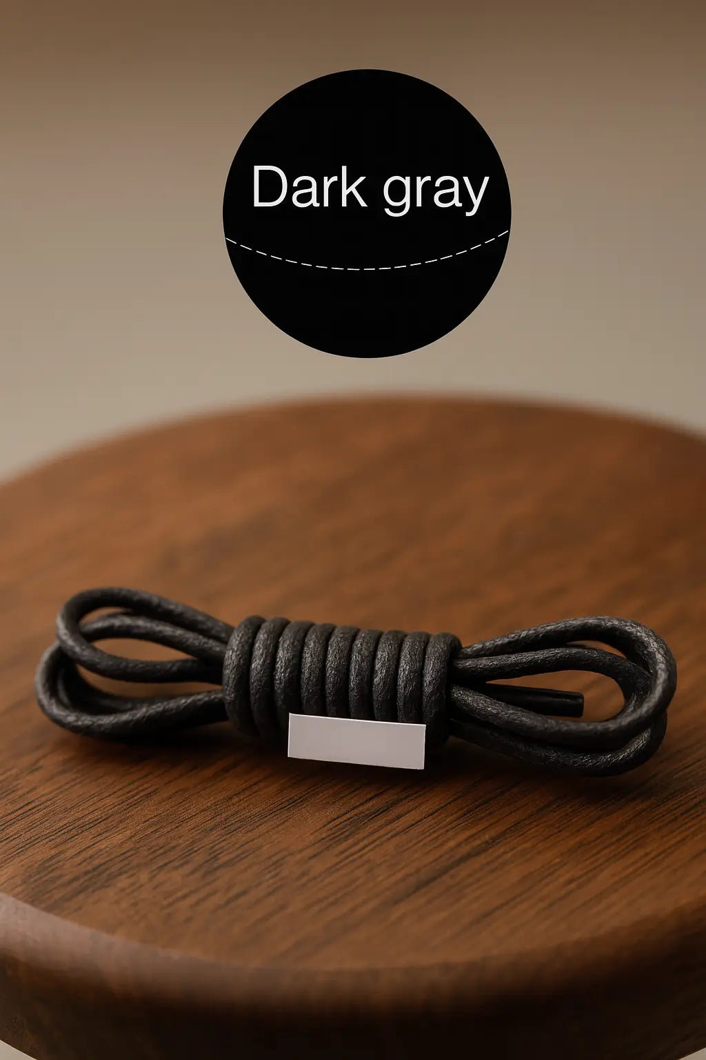 Leather Shoe Laces | Round Waxed Laces | Novara Shop