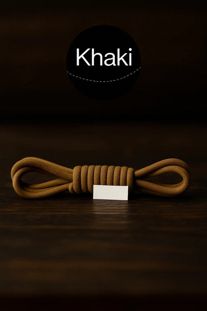 Leather Shoe Laces | Round Waxed Laces | Novara Shop