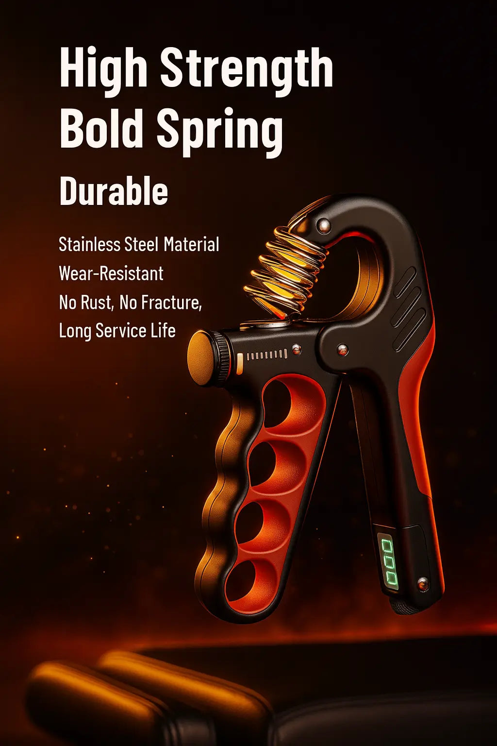 5-100KG Electronic Counting Adjustable Grip For Rehabilitation Hand Muscle Strength Gym Wrist Strengthener Recovery Fitness - Novarashop