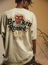 Love Print Personality Loose Short Sleeved Round Neck Tshirt Men Novara Shop  89.99 Novara Shop Apricot / XL  89.99
