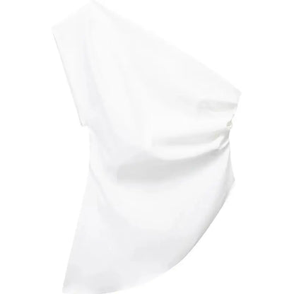 Asymmetric T-shirt New Women&