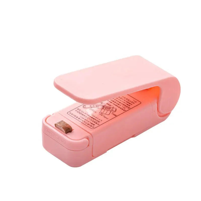 Mini Heat Bag Sealing Machine - Portable Plastic Bag Clip for Food Storage and Snack Sealing Kitchen Gadgets Novara Shop   Novara Shop