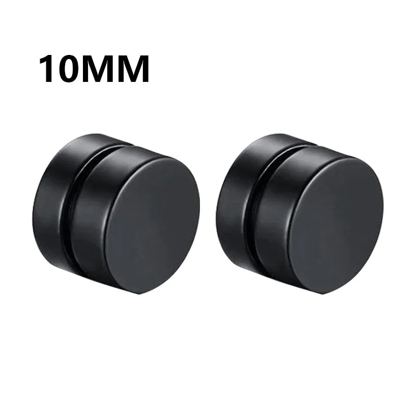 1Pairs Crystal Strong Magnetic Ear Stud Clip Earrings for My Novara Shop   Novara Shop