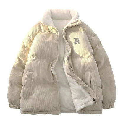Thickened Double-sided Wear Berber Fleece Cotton Coat Cotton-padded Clothes For Men And Women Novara Shop  118.80 Novara Shop Khaki / XL  118.80