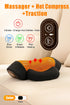 Electric Massager Cervical Pillow Hot Compress Vibration Massage Neck Traction Relax Sleeping Pillow Spine Support Normal - Novarashop