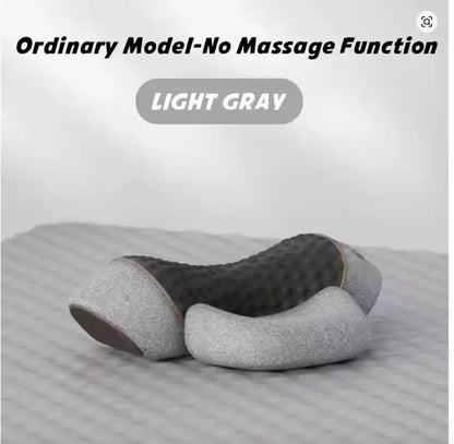 Electric Massager Cervical Pillow Hot Compress Vibration Massage Neck Traction Relax Sleeping Pillow Spine Support Normal - Novarashop