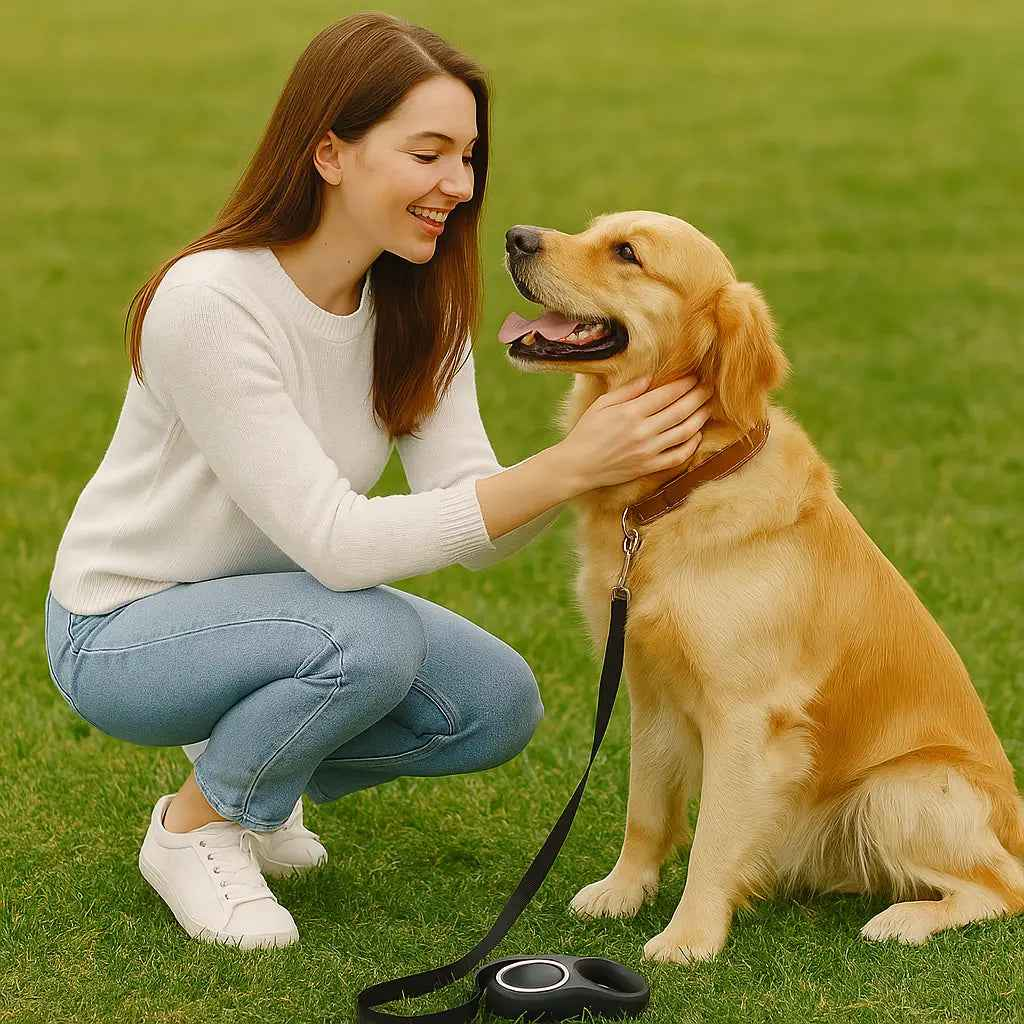Outdoor Hiking 5m Plus 8M Pet Dog Leash For Small Large Dogs Cats Retractable Puppy Lead Chain Golden Retriever Pug Accessories - Novarashop