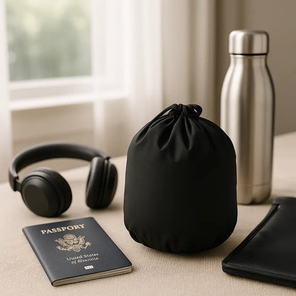 Memory Foam Travel Neck Pillow U-shaped Pillow Snail Style Travel Neck Support Portable Adjustable Soft Noon Break Sleep Pillows - Novarashop
