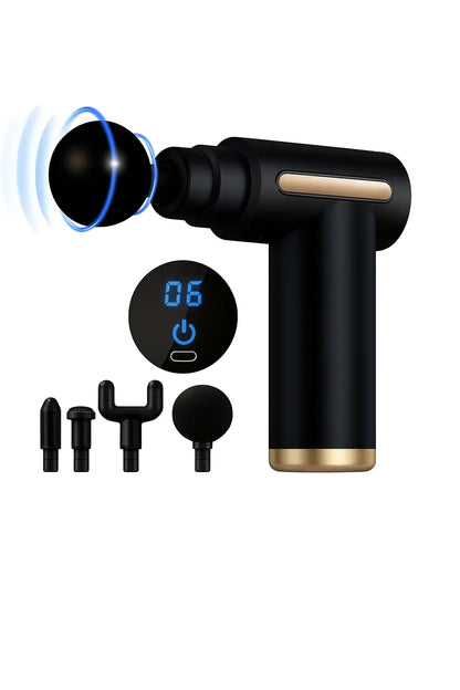 Portable Fascia Gun Vibration Massage Gun For Body Neck Back Deep Muscle Relaxation Fitness Slimming One Head - Novarashop
