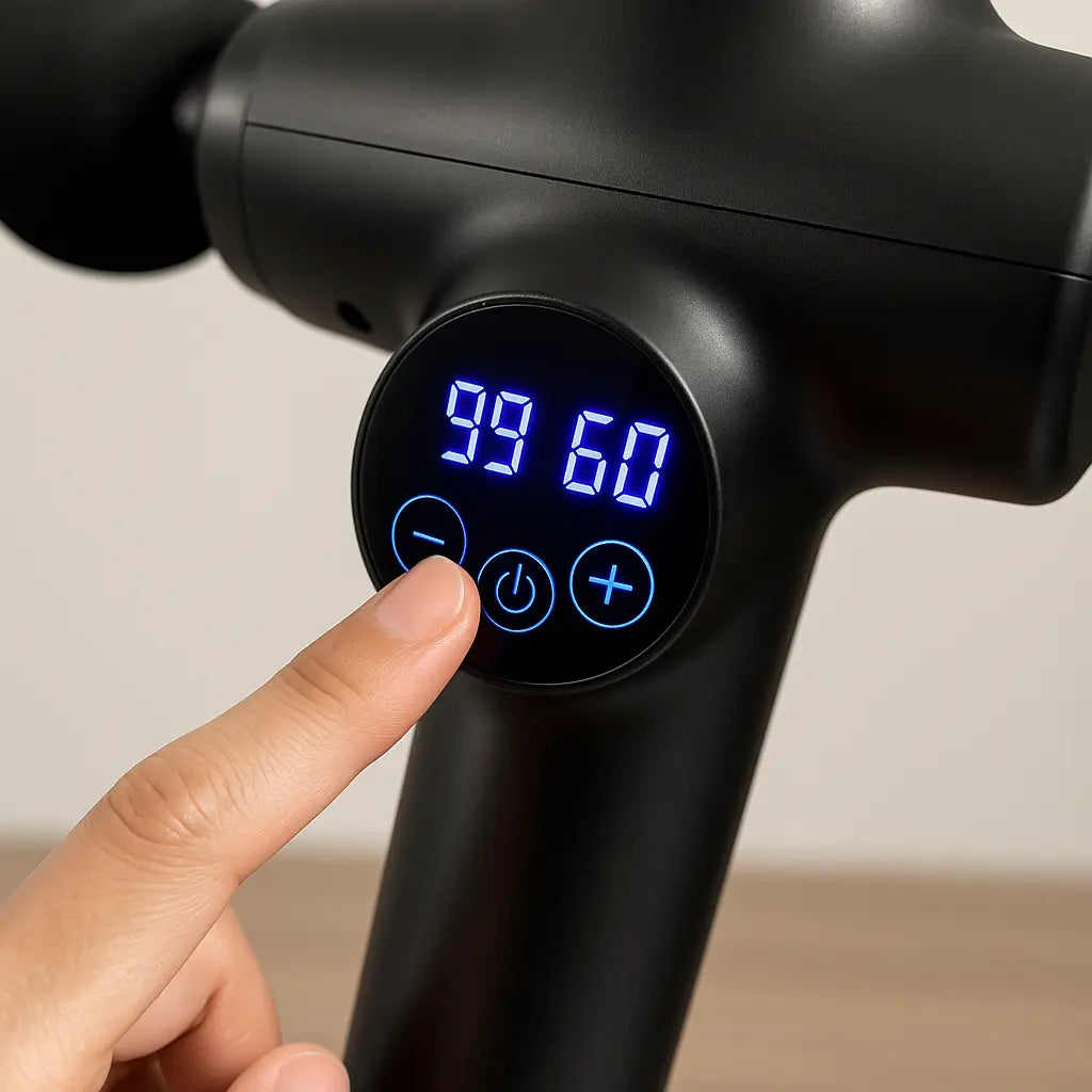 Portable Fascia Gun Vibration Massage Gun For Body Neck Back Deep Muscle Relaxation Fitness Slimming One Head - Novarashop