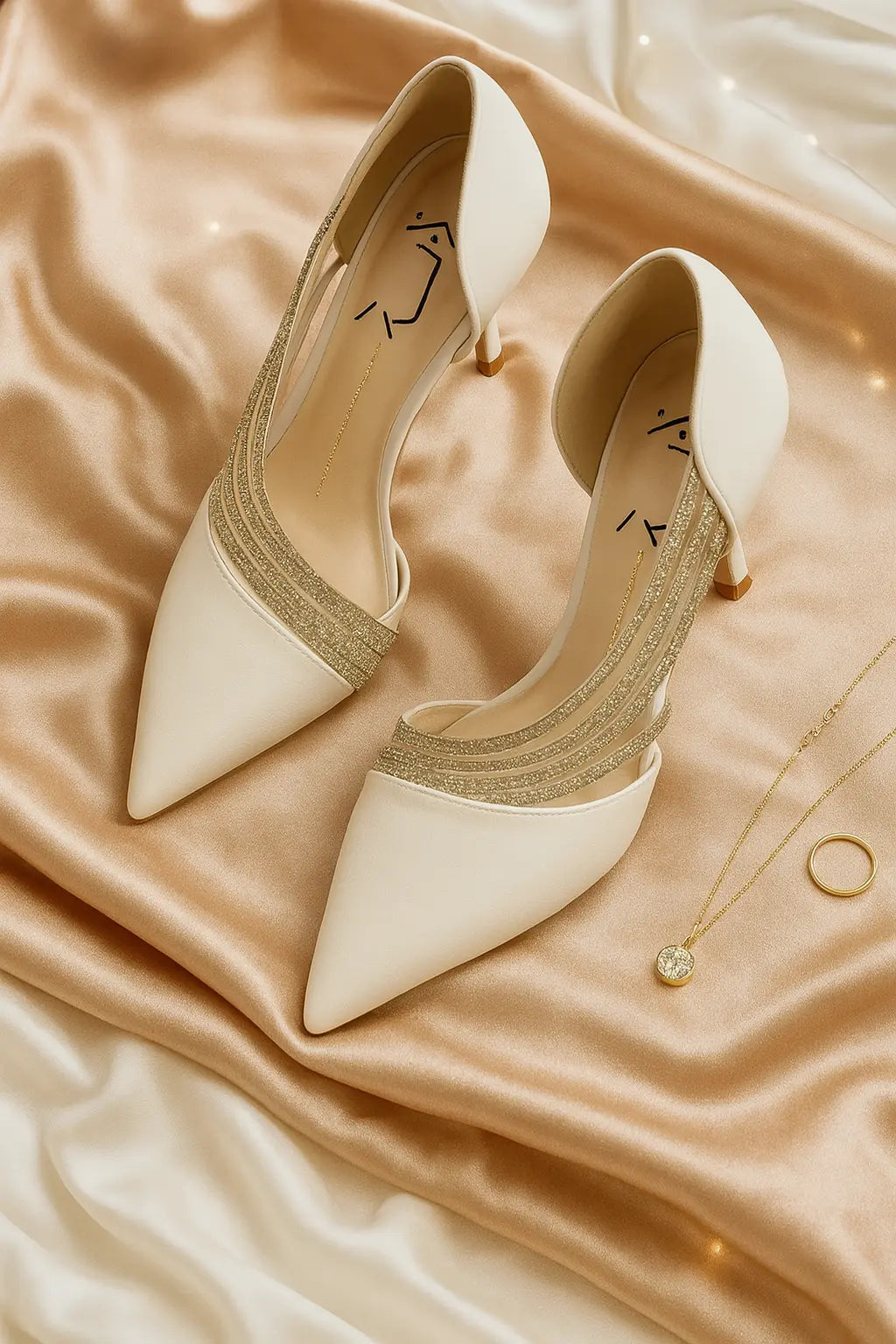 Pumps Women New Autumn Evening Party High Heels Ladies Pointed Toe Nude Leather Black Suede Gold Patent Leather Strappy - Novarashop