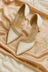 Pumps Women New Autumn Evening Party High Heels Ladies Pointed Toe Nude Leather Black Suede Gold Patent Leather Strappy - Novarashop