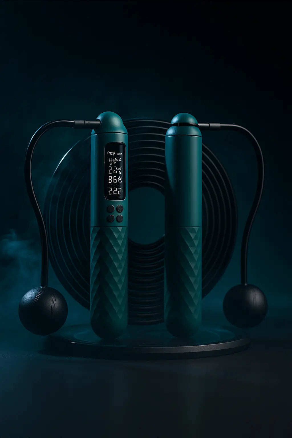 New Rechargeable USB Electronic Technology Jump Rope Wire Rope Adjustable Jump Rope Trainer Digital Wireless Calorie Counter - Novarashop