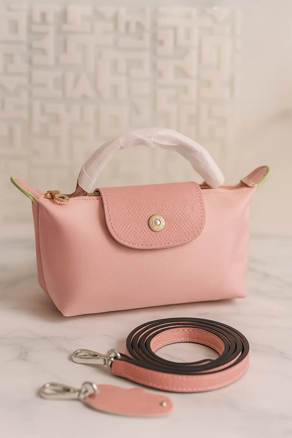 Mini Nylon Dumpling Bun Non Perforated Single Shoulder Women&