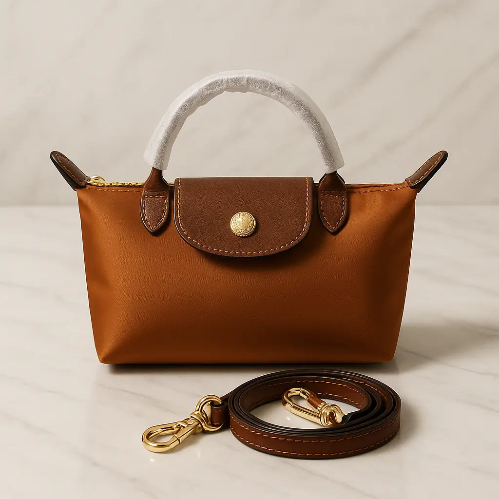 Mini Nylon Dumpling Bun Non Perforated Single Shoulder Women&