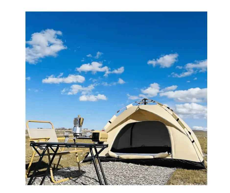 Outdoor Automatic Quick-opening Tent Automatic Rainproof Sunshine-proof Tent Fishing Beach Sunshine Shelter 4 person tents