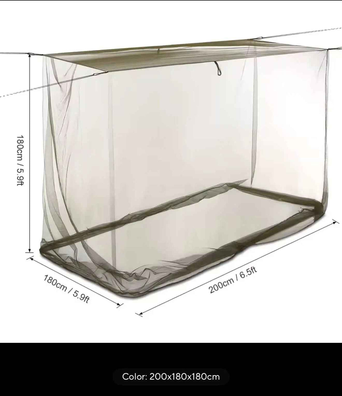 Camping Tent Net - Mosquito Mesh Camping Tent for Outdoor Travel, Hiking, Backpacking, Fishing, and Picnics
