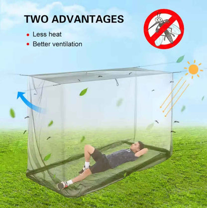 Camping Tent Net - Mosquito Mesh Camping Tent for Outdoor Travel, Hiking, Backpacking, Fishing, and Picnics
