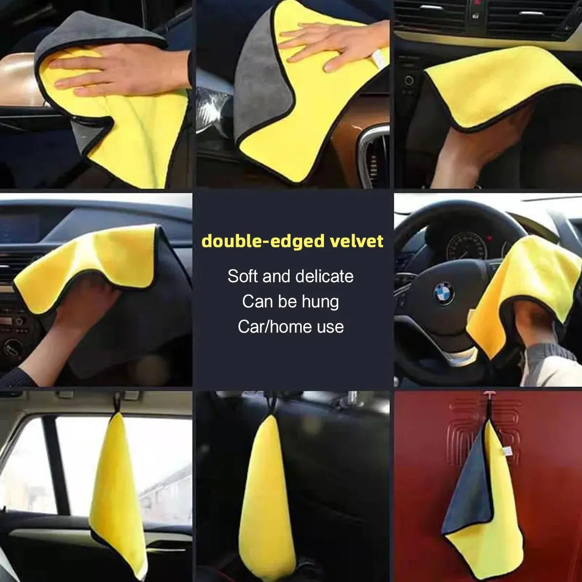 Car Cleaning Towel | Coral Fleece Towel | Novara Shop