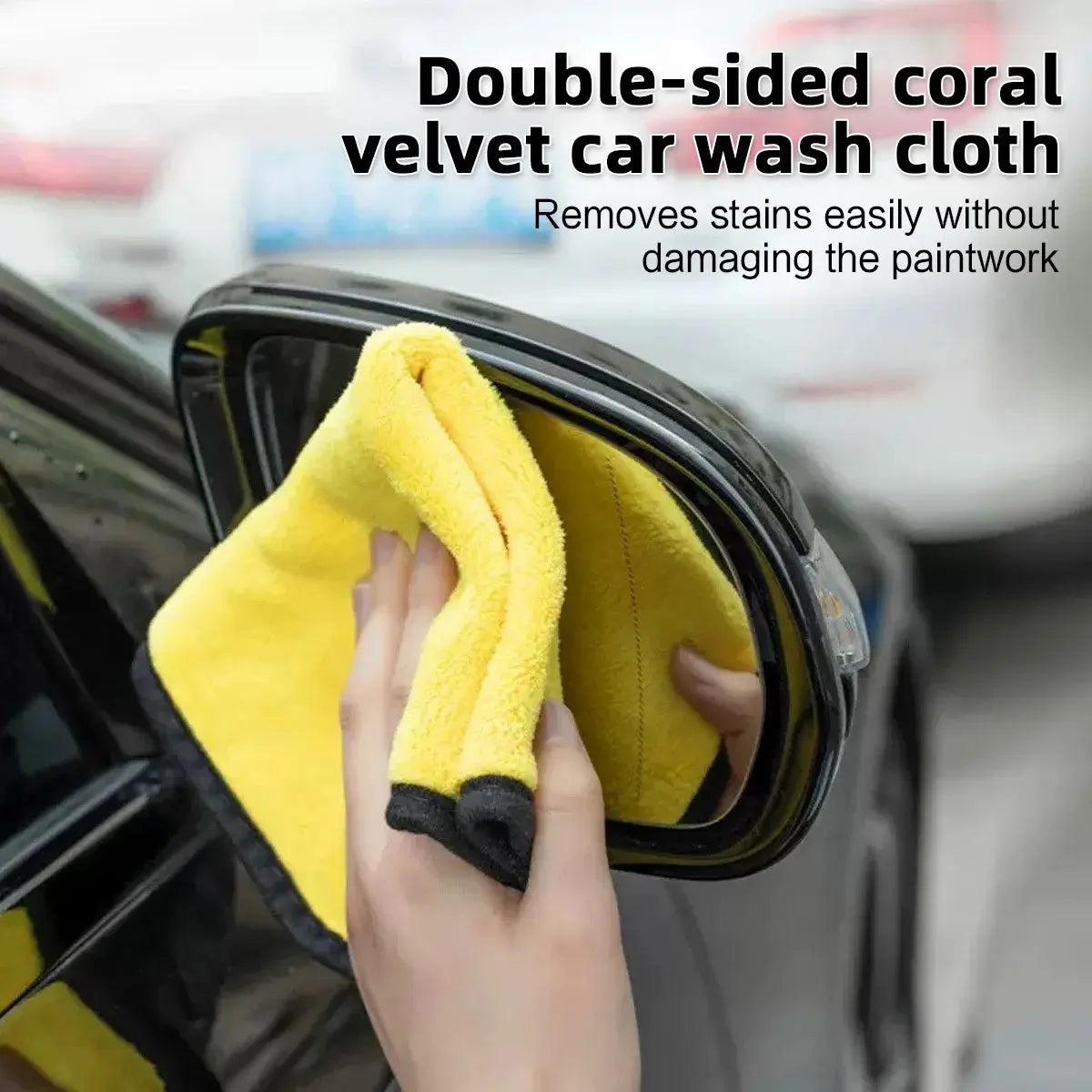 Car Cleaning Towel | Coral Fleece Towel | Novara Shop
