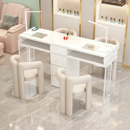 Nail Supplies Equipment Acrylic Tables for Professional Manicure Novara Shop