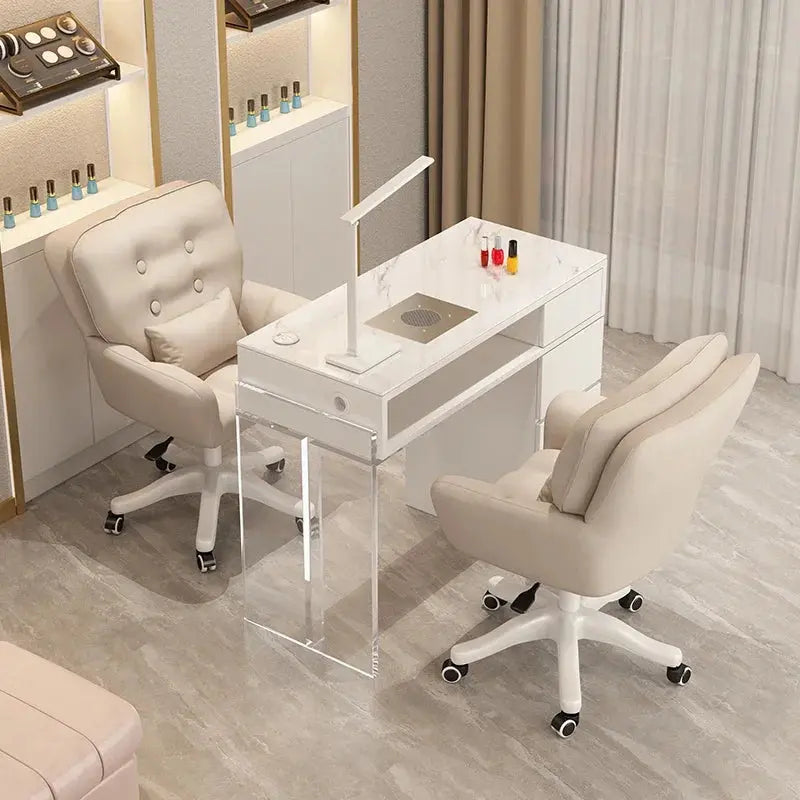 Nail Supplies Equipment Acrylic Tables for Professional Manicure Novara Shop