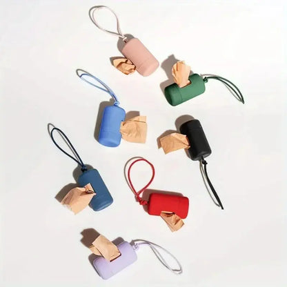  Pc Portable Dog Pet Waste Bag Dispenser Mini Pet Cleaning G