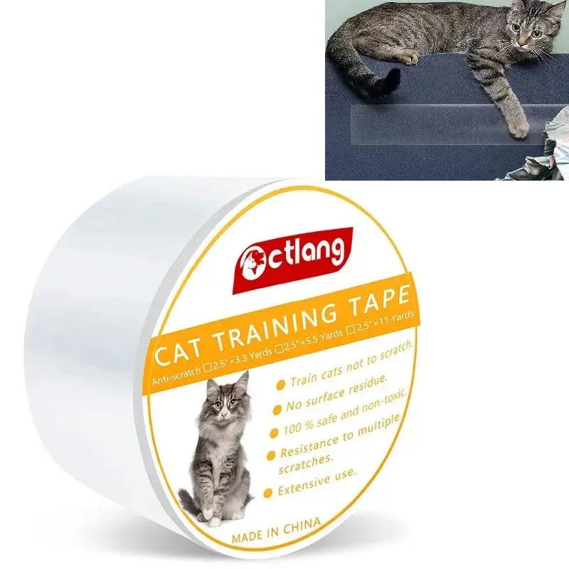 1 Roll Cat Scratching Guard Sofa Protector Pet Claw scratch Cat Training Tape Supplies Climb Anti-bite Home Decoration Novara Shop