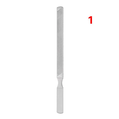 Professional Nail File Stainless Steel Polishing Block Sanding For Nail Manicure Supplies Tools Art Beauty Finger Toe Care Tool Novara Shop
