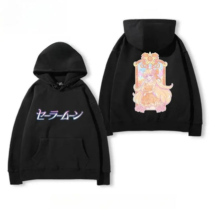 Trend Sailor Moon 2025 New Hot Joint Hooded Sweater Men and Women Teenagers Autumn and Winter Versatile Casual Trend Top Novara Shop