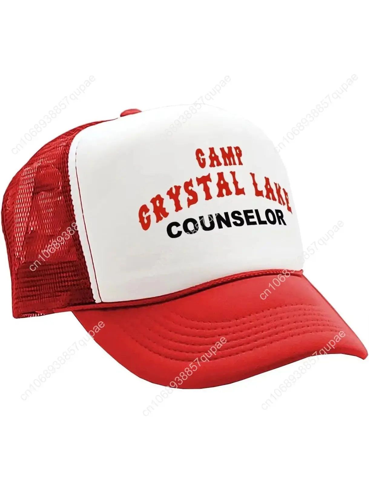 Camp Crystal Lake Counselor - Halloween - Vintage Retro Style Trucker Cap Hat Novara Shop
