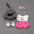 15-17cm Labubu Clothing Doll Suit Gd Concert Same Style Cat Headgear Hat Clothing Set Accessories Clothes Korean Idol Fans Gifts Novara Shop