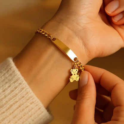 Personalized Titanium Bracelet | DIY Text Bracelet | Novara Shop