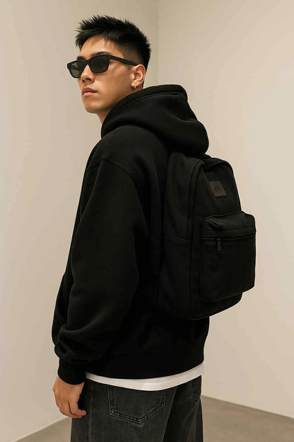2-in-1 Autumn Winter American High Street Hoodie with 3D Backp
