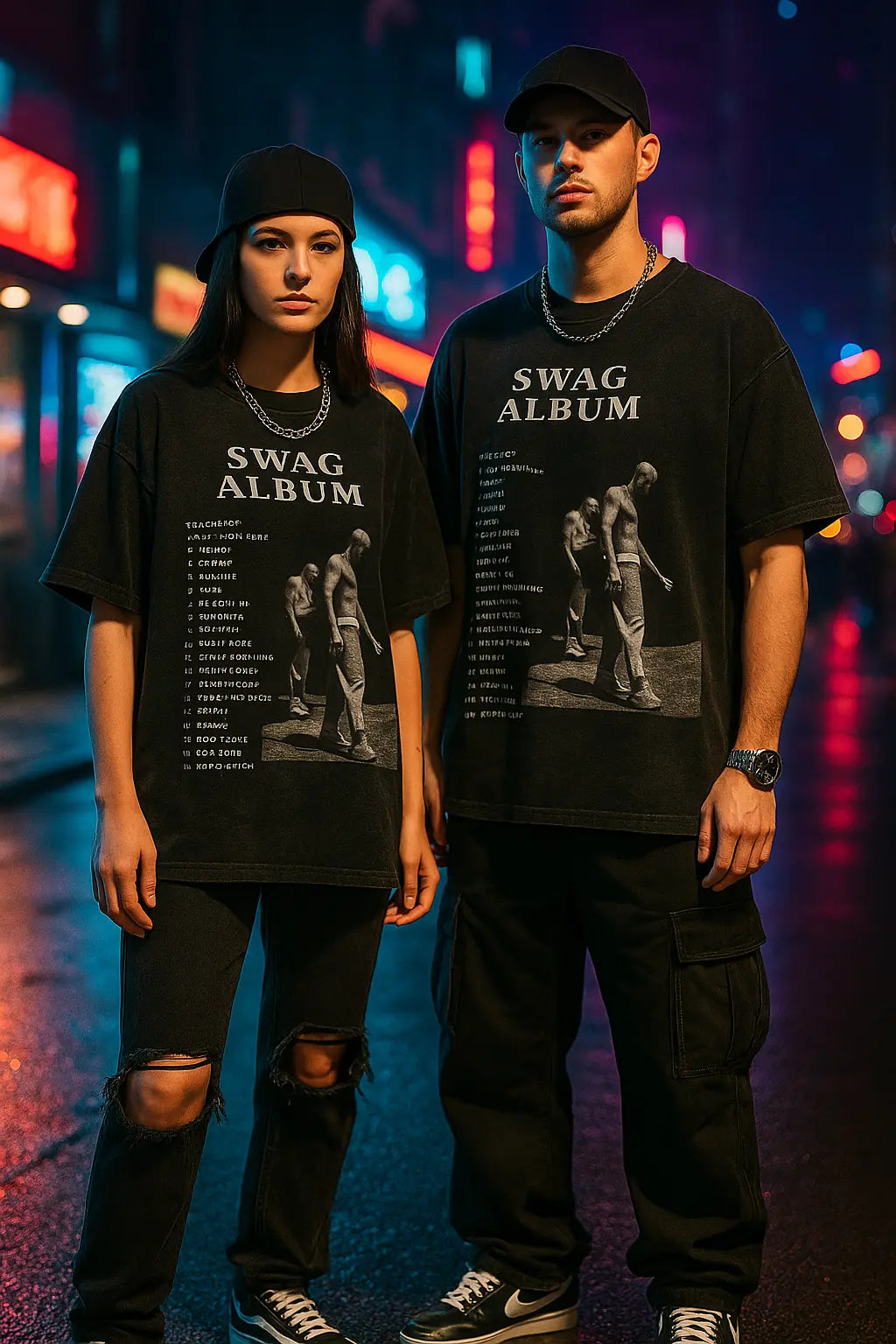 Unisex Cotton Tee | Black Cotton Tee | Novara Shop