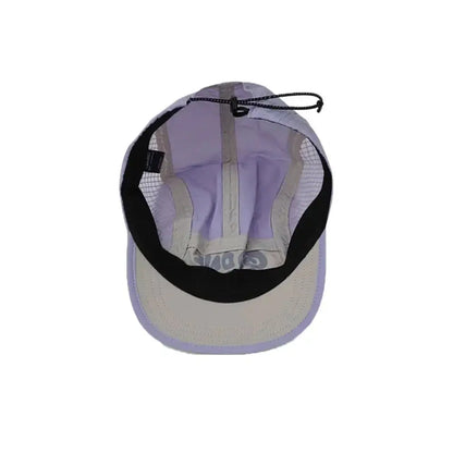 Letter Printing Quick-drying Hat Drawstring Design Japanese Style Short Brim Baseball Cap Thin Adjustable Sun Visor Cap Unisex Novara Shop