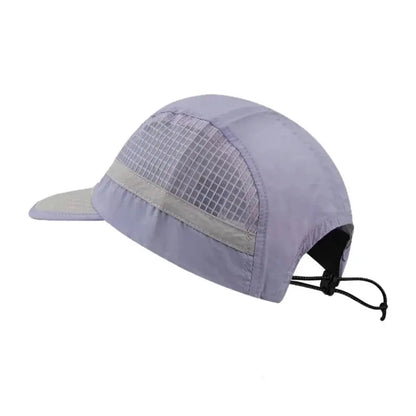 Letter Printing Quick-drying Hat Drawstring Design Japanese Style Short Brim Baseball Cap Thin Adjustable Sun Visor Cap Unisex Novara Shop
