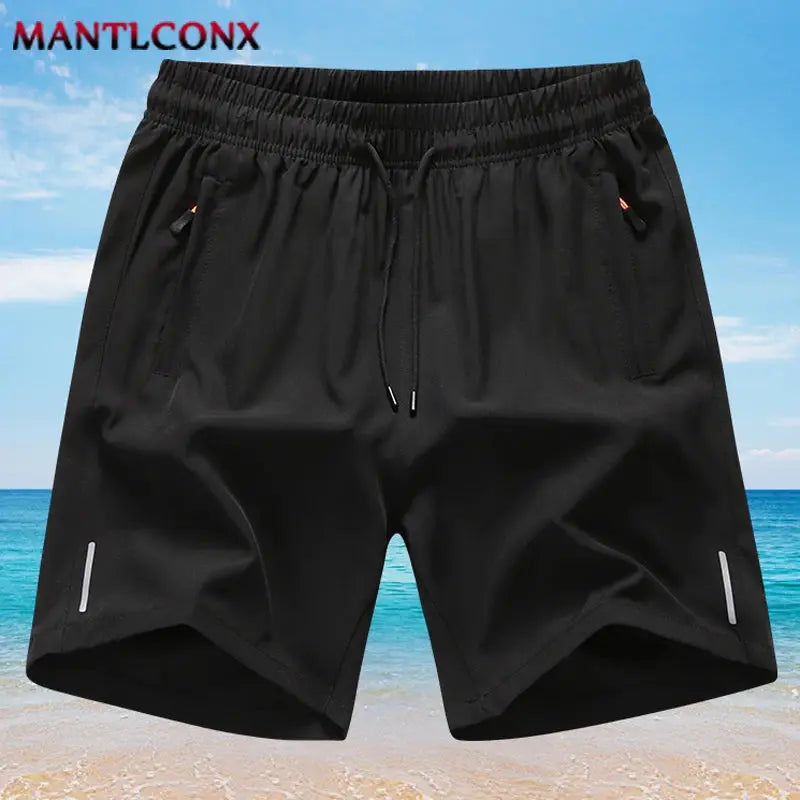 Newest Summer Shorts Men Gym Sport Running Fitness Workout Man Short Pants Breathable Quick-drying Drawstring Men&