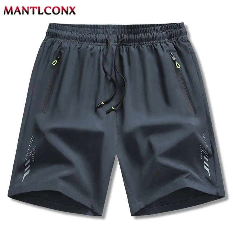 Newest Summer Shorts Men Gym Sport Running Fitness Workout Man Short Pants Breathable Quick-drying Drawstring Men&
