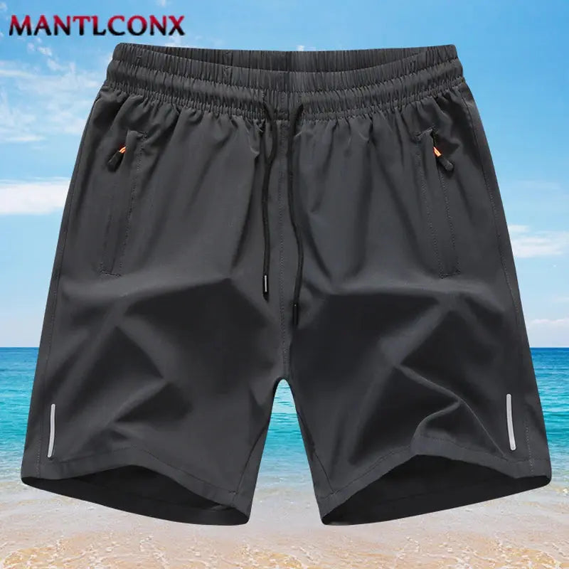 Newest Summer Shorts Men Gym Sport Running Fitness Workout Man Short Pants Breathable Quick-drying Drawstring Men&