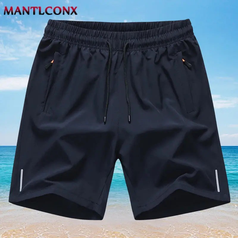 Newest Summer Shorts Men Gym Sport Running Fitness Workout Man Short Pants Breathable Quick-drying Drawstring Men&