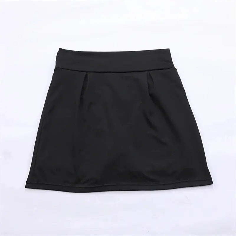 Summer Women Sprints Tennis Dance Fitness Short Skirts Quick Drying Solid Female Lining High Waist Mini Skirts Shorts DF4987 Novara Shop