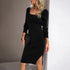 Ribbed Midi Dress | Women&