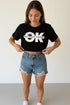 OK Coffee Crop Tee Women