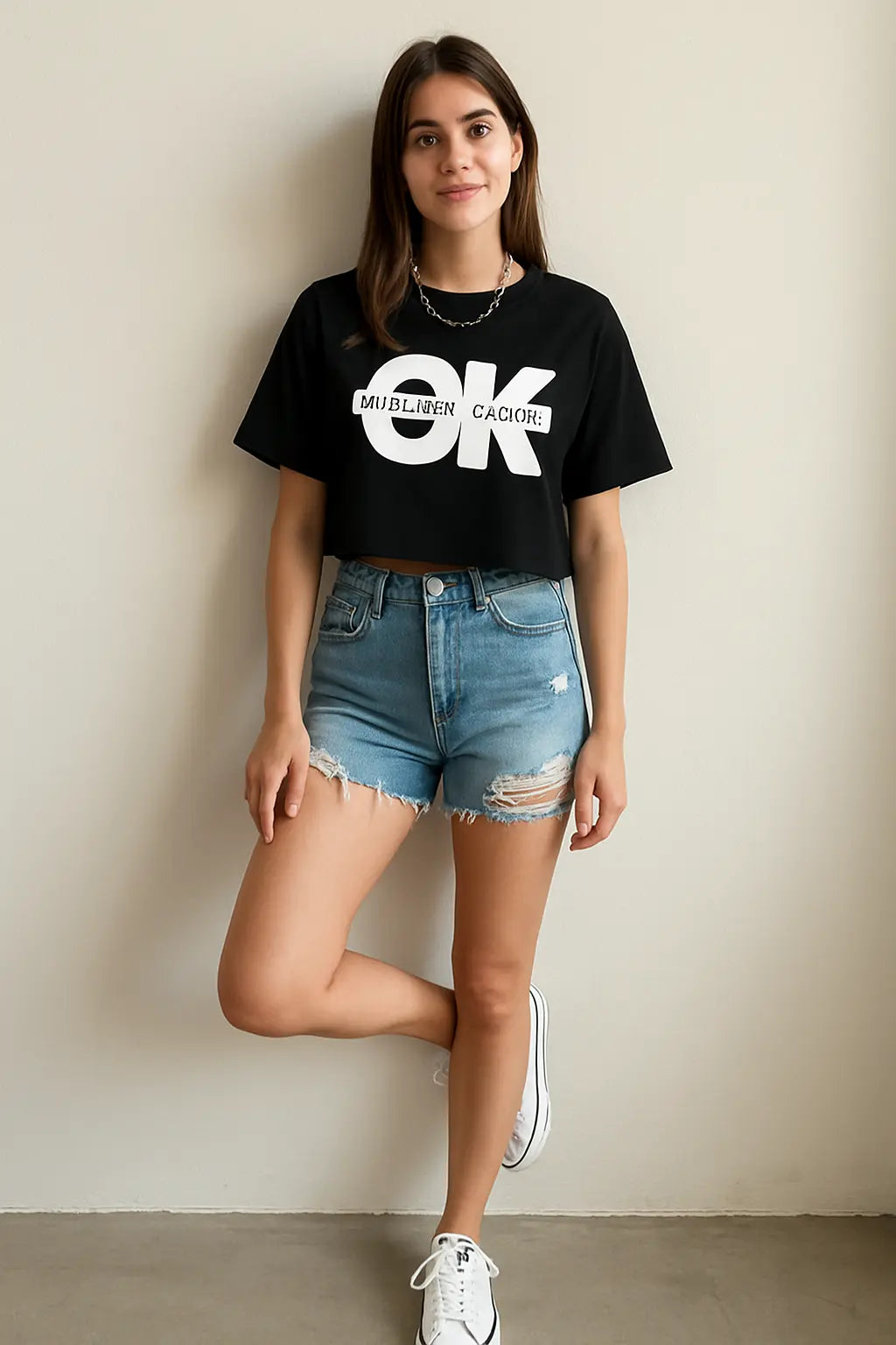 OK Coffee Crop Tee Women